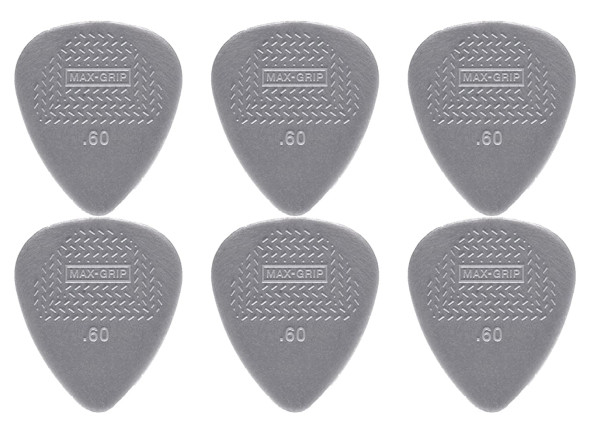 Dunlop Nylon Max Grip .60 (pack 6) Dunlop Nylon Max Grip .60 (pack 6)